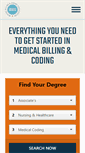 Mobile Screenshot of medicalbillingandcoding.org